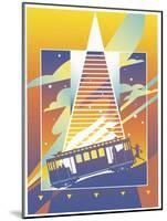 San Francisco-David Chestnutt-Mounted Giclee Print