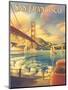 San Francisco-Kerne Erickson-Mounted Art Print