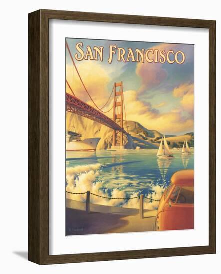 San Francisco-Kerne Erickson-Framed Art Print