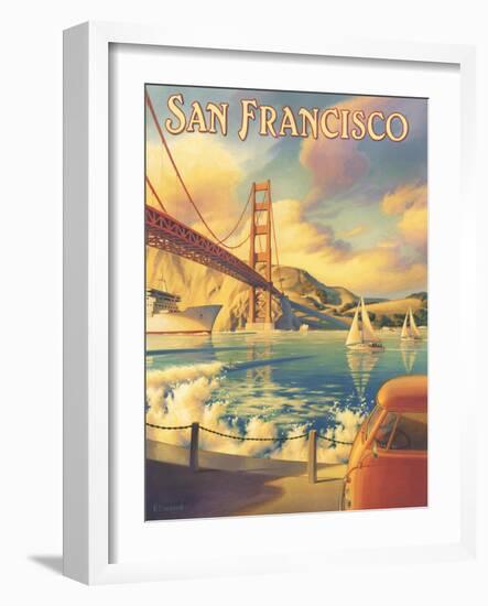 San Francisco-Kerne Erickson-Framed Art Print