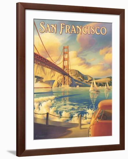 San Francisco-Kerne Erickson-Framed Art Print