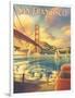 San Francisco-Kerne Erickson-Framed Art Print