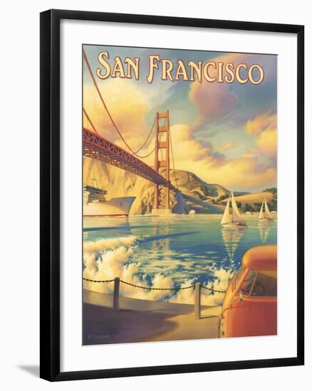 San Francisco-Kerne Erickson-Framed Art Print