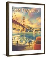 San Francisco-Kerne Erickson-Framed Art Print