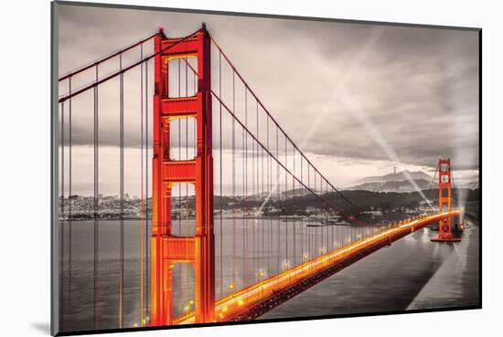 San FranciscoGoldenGateBridge-null-Mounted Art Print