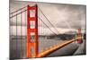 San FranciscoGoldenGateBridge-null-Mounted Art Print