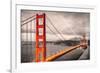 San FranciscoGoldenGateBridge-null-Framed Art Print