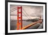 San FranciscoGoldenGateBridge-null-Framed Art Print