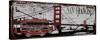 San Franciso Trolley-Karen J^ Williams-Stretched Canvas