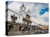 San Franscisco Church in Quito, Ecuador, South America-Alexandre Rotenberg-Stretched Canvas