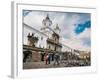 San Franscisco Church in Quito, Ecuador, South America-Alexandre Rotenberg-Framed Photographic Print