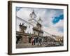 San Franscisco Church in Quito, Ecuador, South America-Alexandre Rotenberg-Framed Photographic Print