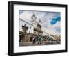 San Franscisco Church in Quito, Ecuador, South America-Alexandre Rotenberg-Framed Photographic Print