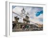 San Franscisco Church in Quito, Ecuador, South America-Alexandre Rotenberg-Framed Photographic Print