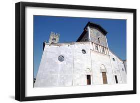 San Frediano Facade, Lucca, Tuscany, Italy, Europe-Oliviero Olivieri-Framed Photographic Print