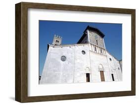 San Frediano Facade, Lucca, Tuscany, Italy, Europe-Oliviero Olivieri-Framed Photographic Print