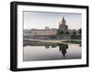 San Frediano in Cestello church with reflection on River Arno in Florence, Tuscany, Italy, Europe-Alexandre Rotenberg-Framed Photographic Print
