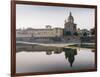 San Frediano in Cestello church with reflection on River Arno in Florence, Tuscany, Italy, Europe-Alexandre Rotenberg-Framed Photographic Print