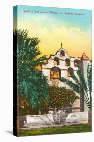 San Gabriel Mission, California-null-Stretched Canvas