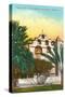 San Gabriel Mission, California-null-Stretched Canvas