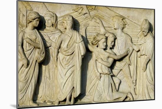 San Geminiano Freeing Emperor Jovian's Daughter from Demon-Agostino Di Duccio-Mounted Giclee Print