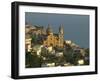 San Gennaro Church, Praiano, Amalfi Coast, UNESCO World Heritage Site, Campania, Italy, Europe-Marco Cristofori-Framed Photographic Print