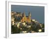 San Gennaro Church, Praiano, Amalfi Coast, UNESCO World Heritage Site, Campania, Italy, Europe-Marco Cristofori-Framed Photographic Print