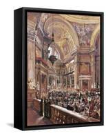 San Gennaro's Chapel in the Cathedral of Naples-Giacinto Gigante-Framed Stretched Canvas