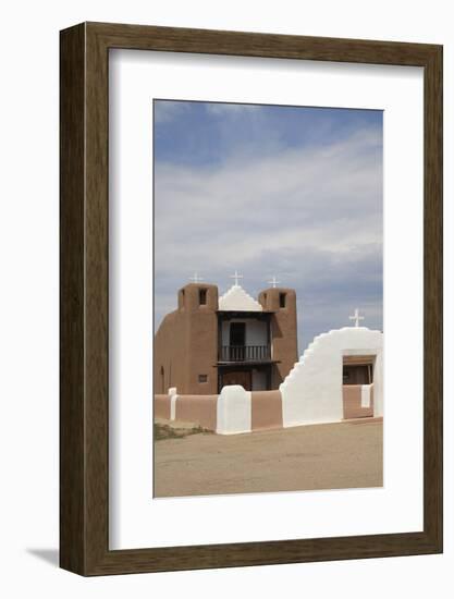 San Geronimo Chapel, Church, Taos Pueblo, Taos, New Mexico, United States of America, North America-Wendy Connett-Framed Photographic Print