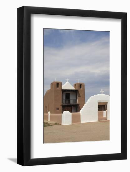 San Geronimo Chapel, Church, Taos Pueblo, Taos, New Mexico, United States of America, North America-Wendy Connett-Framed Photographic Print