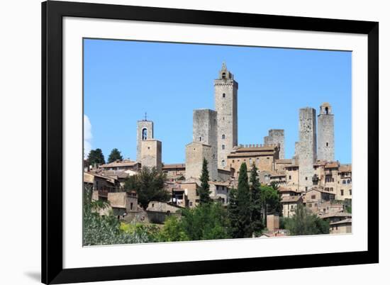 San Gimignano in Tuscany-Alessandro0770-Framed Photographic Print