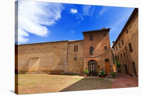 San Gimignano - Siena Tuscany Italy-Alberto SevenOnSeven-Stretched Canvas