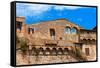 San Gimignano - Siena Tuscany Italy-Alberto SevenOnSeven-Framed Stretched Canvas