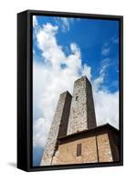 San Gimignano - Siena Tuscany Italy-Alberto SevenOnSeven-Framed Stretched Canvas