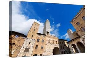 San Gimignano - Siena Tuscany Italy-Alberto SevenOnSeven-Stretched Canvas