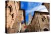 San Gimignano - Siena Tuscany Italy-Alberto SevenOnSeven-Stretched Canvas