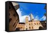 San Gimignano - Siena Tuscany Italy-Alberto SevenOnSeven-Framed Stretched Canvas