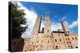 San Gimignano - Siena Tuscany Italy-Alberto SevenOnSeven-Stretched Canvas