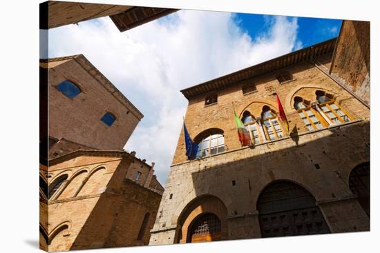 San Gimignano - Siena Tuscany Italy-Alberto SevenOnSeven-Stretched Canvas