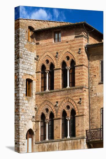 San Gimignano - Siena Tuscany Italy-Alberto SevenOnSeven-Stretched Canvas