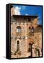 San Gimignano - Siena Tuscany Italy-Alberto SevenOnSeven-Framed Stretched Canvas