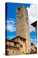 San Gimignano - Siena Tuscany Italy-Alberto SevenOnSeven-Stretched Canvas