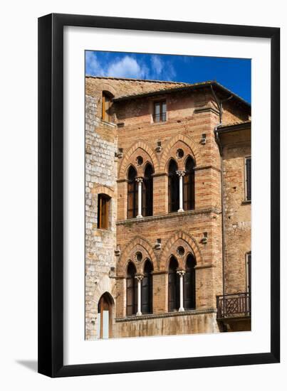 San Gimignano - Siena Tuscany Italy-Alberto SevenOnSeven-Framed Photographic Print