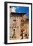 San Gimignano - Siena Tuscany Italy-Alberto SevenOnSeven-Framed Photographic Print