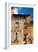 San Gimignano - Siena Tuscany Italy-Alberto SevenOnSeven-Framed Photographic Print