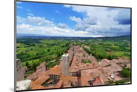 San Gimignano - Siena Tuscany Italy-Alberto SevenOnSeven-Mounted Photographic Print