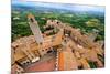 San Gimignano - Siena Tuscany Italy-Alberto SevenOnSeven-Mounted Photographic Print