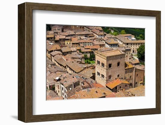 San Gimignano - Siena Tuscany Italy-Alberto SevenOnSeven-Framed Photographic Print