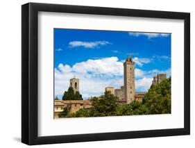 San Gimignano - Siena Tuscany Italy-Alberto SevenOnSeven-Framed Photographic Print