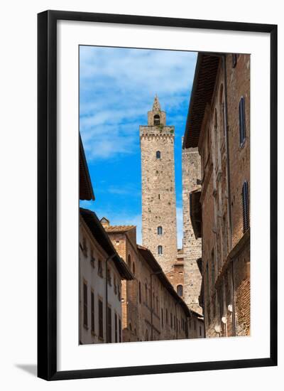 San Gimignano - Siena Tuscany Italy-Alberto SevenOnSeven-Framed Photographic Print